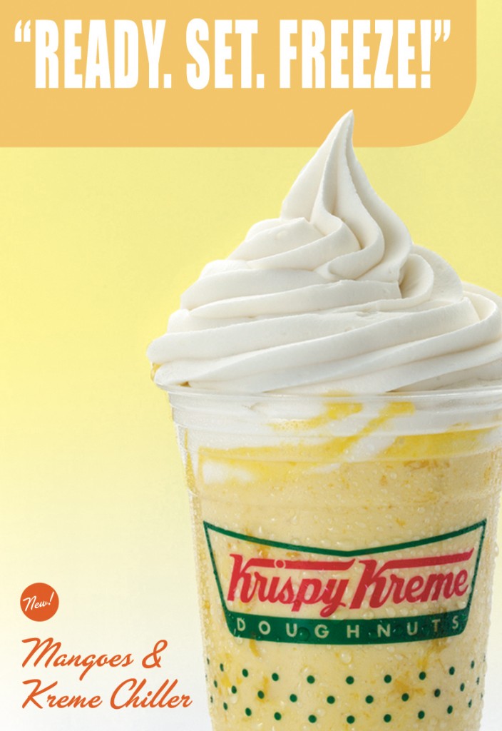Krispy Kreme's Mango Kreme Chiller for Mom!