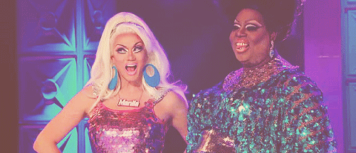 Manila Luzon at Latrice Royale serving 60's realness