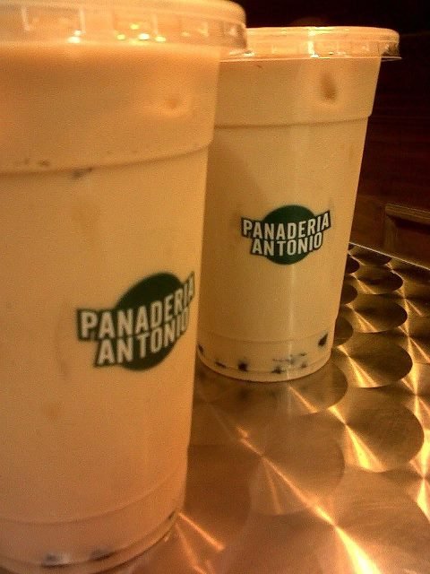 Classic Moji Milk Tea from Panaderia Antonio