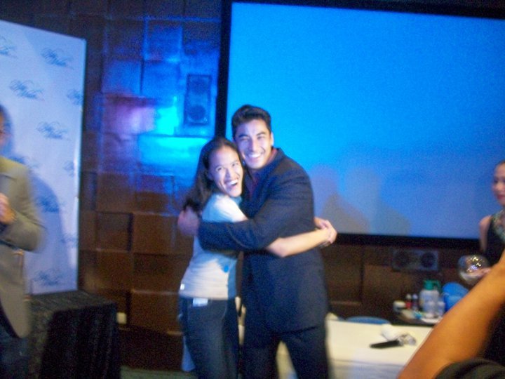 Mica and Aki's Power Hug!