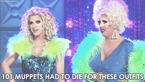 Team Mandora: Pandora Boxx and Mimi Imfurst
