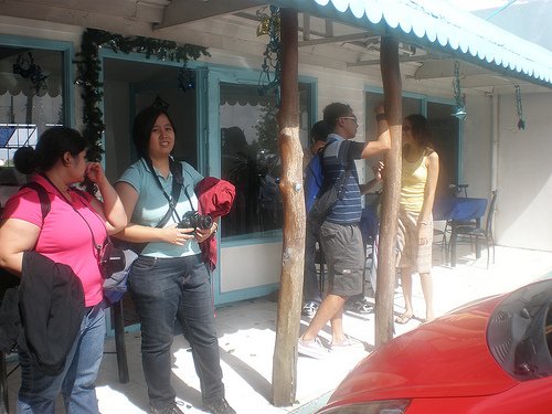 Outside Greek Resto By Shari