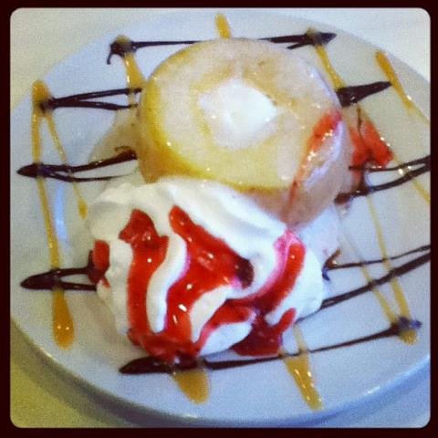 A dessert from Yellow Tree Cafe