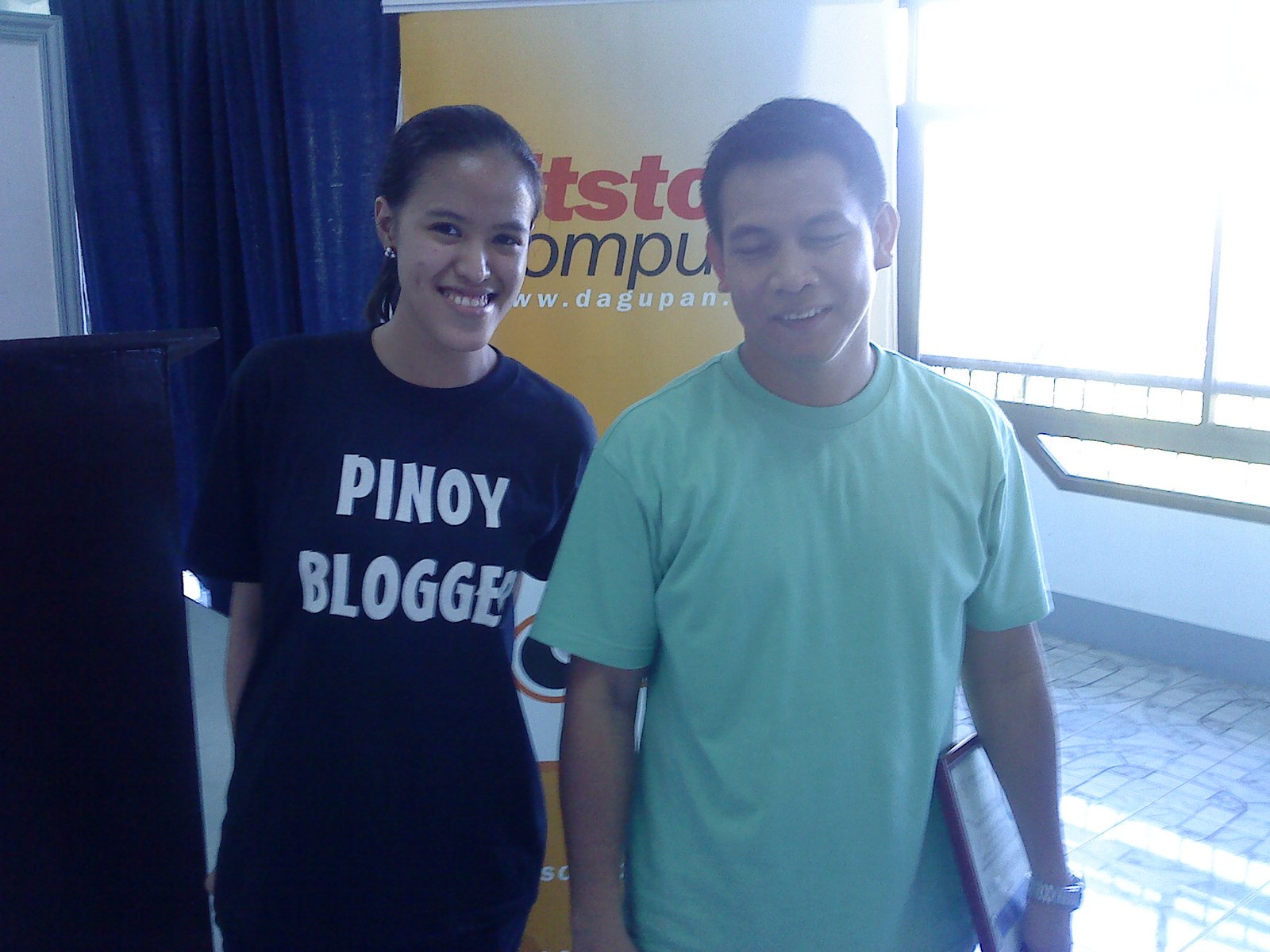 Pangasinan Bloggers Mica Rodriguez and Gary Viray