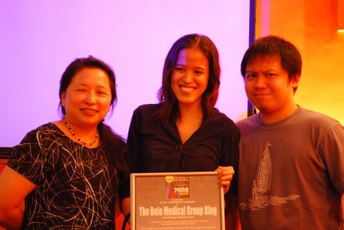 Ms. Janette Toral, Mica Rodriguez and Jehzeel Laurente