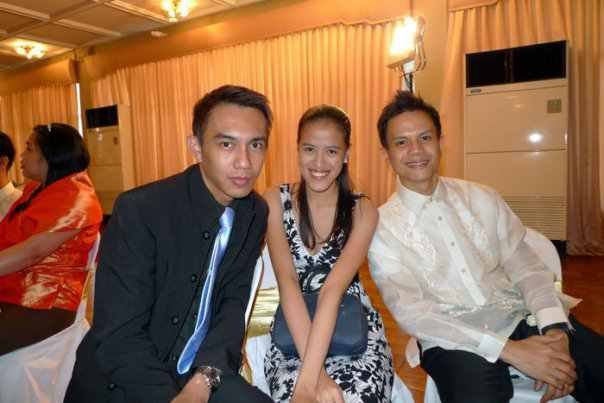 AJ, Mica and Drew at Jay and Aileen's Wedding