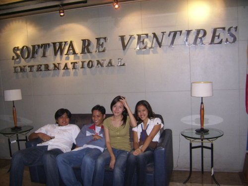 Vinz, Andy, Dyan and Mica @SVI Vinz, Andy, Dyan and Mica @SVI