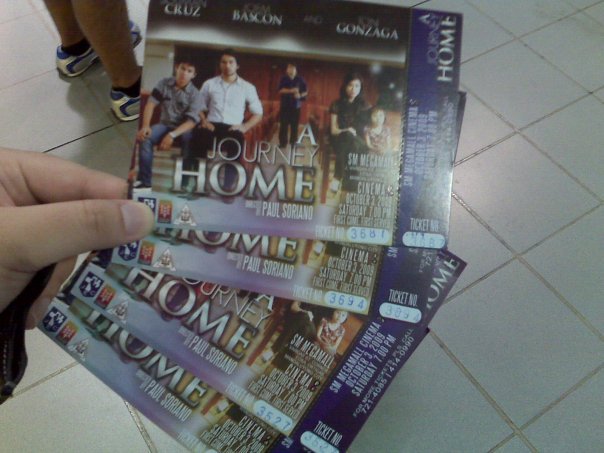 A Journey Home premiere night tickets