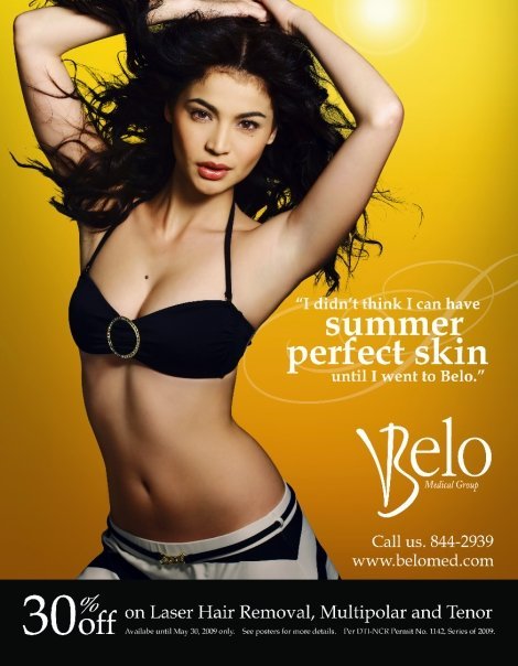 Belo Medical Group Anne Curtis Laser Hair Promo Belo Medical Group Laser Hair Removal Promo