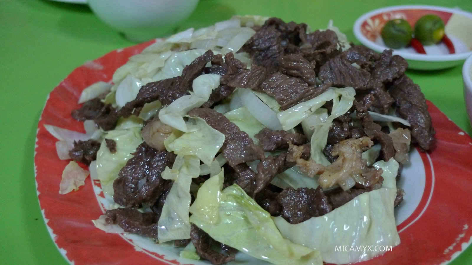 Pigar-Pigar with Cabbage and Taba = AYOS!