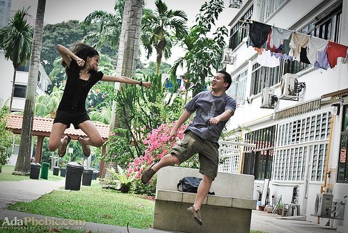 Mica vs. Jehz at Tiong Bahru Fighting ala MyBrute