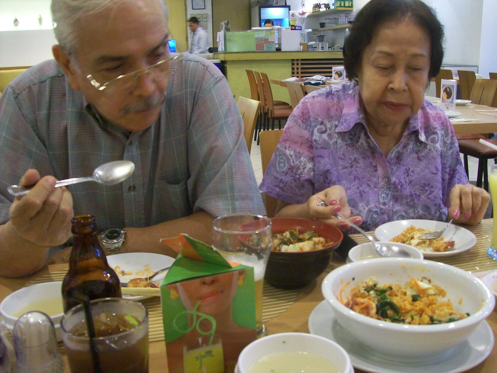 Lolo and Lola at Kaya Restaurant