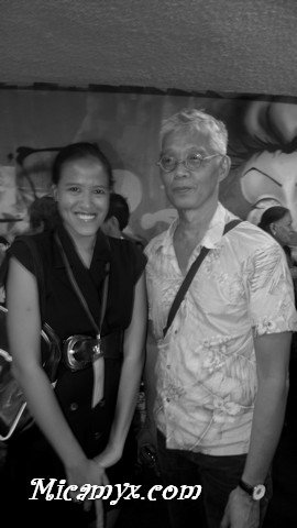 Finally a photo with Loy Arcenas :)