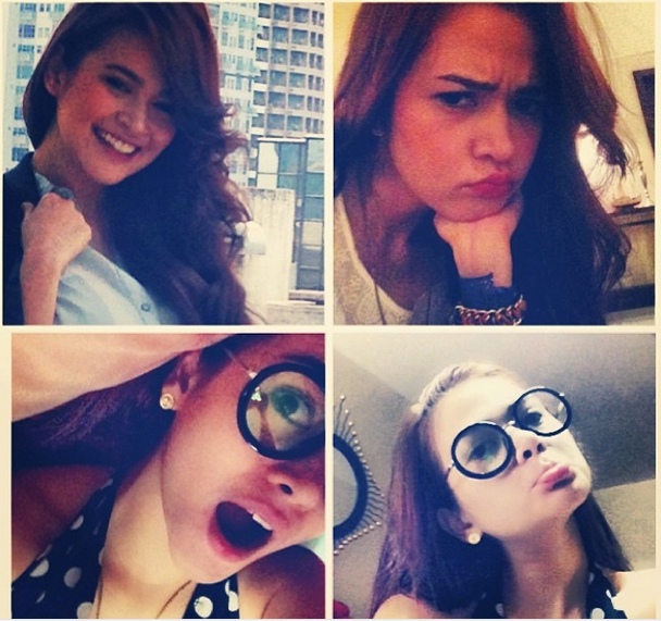 Bela Padilla loves WeChat too!