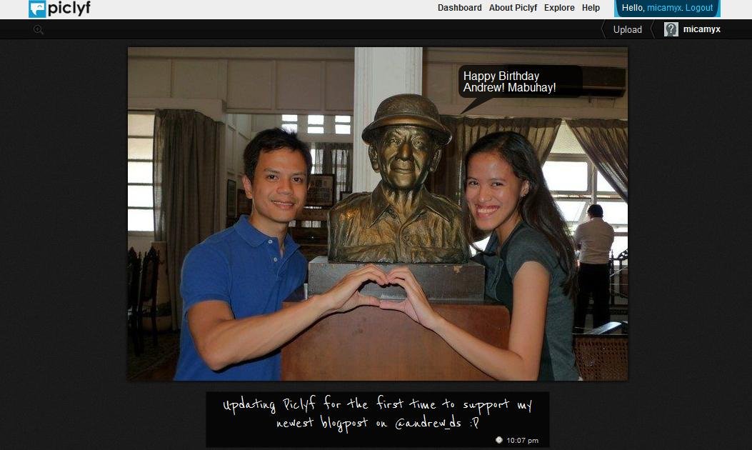 Ratifying Mr. Alleba with a Piclyf Entry