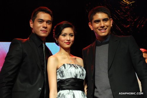 Jake Cuenca, Kim Chiu and Gerald Anderson