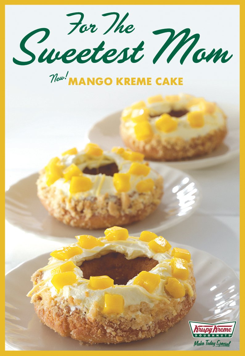 Krispy Kreme Mango Kreme Cake Krispy Kreme Mango Kreme Cake