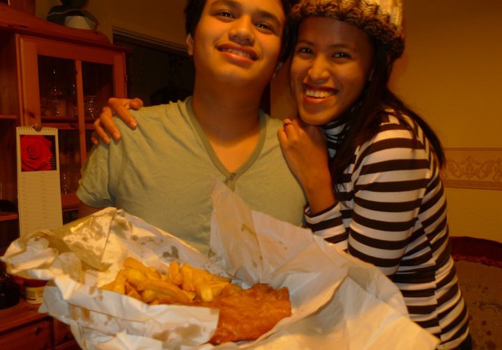 Carlo the Fish and Chips lover