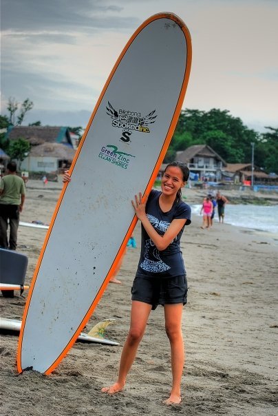 surfing_micamyx1 Surfing for the first time in San Juan, La Union