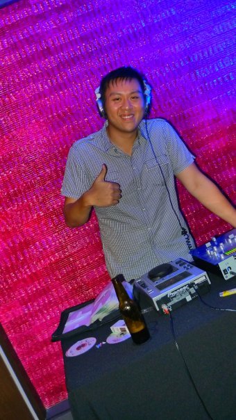 Luna Bar and Resto's Resident DJ Oh, hello Mr. DJ! Can you spin this tgsh tgsh song for me? LOL
