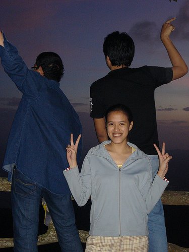 Mica with Ozy and Bong