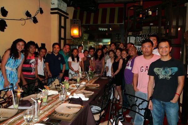 DFAT Participants at Pablo's Steak and Crabs