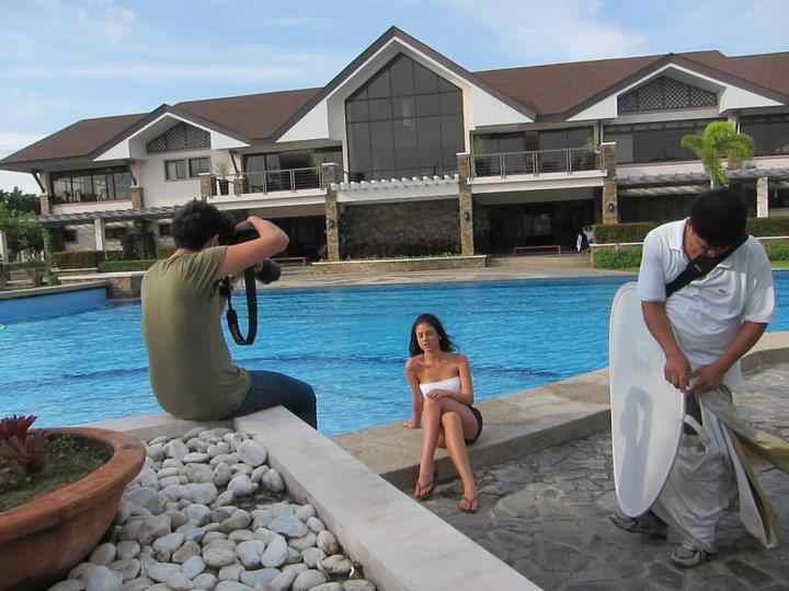 Bianca King dramatic photo shoot with BJ Pascual