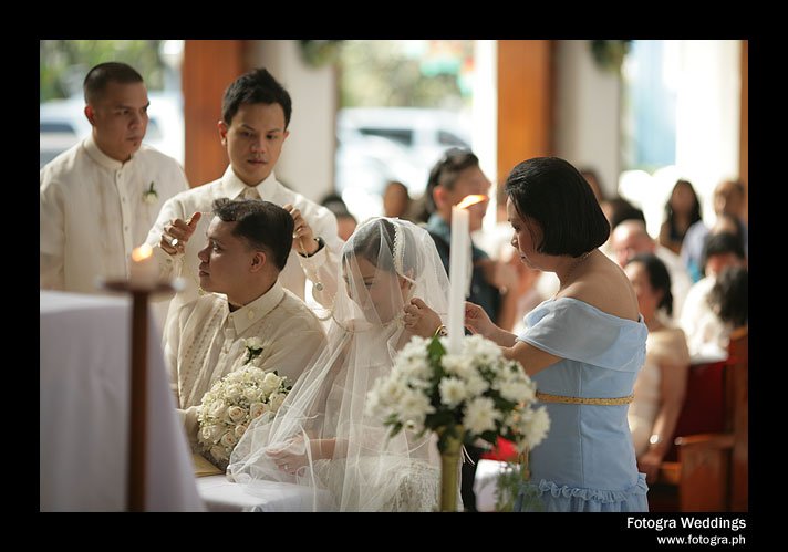 Hmmmm... Drew is doing his task right. I wonder when he will act as the groom in a wedding :P