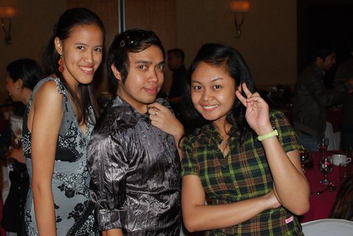 With our sweet ex-bf named X in the middle :P
